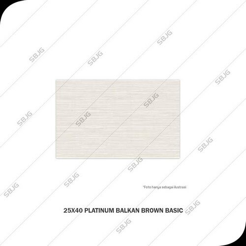 25X40 Platinum Balkan Brown Basic